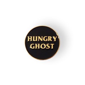 Hungry Ghost enamel pin