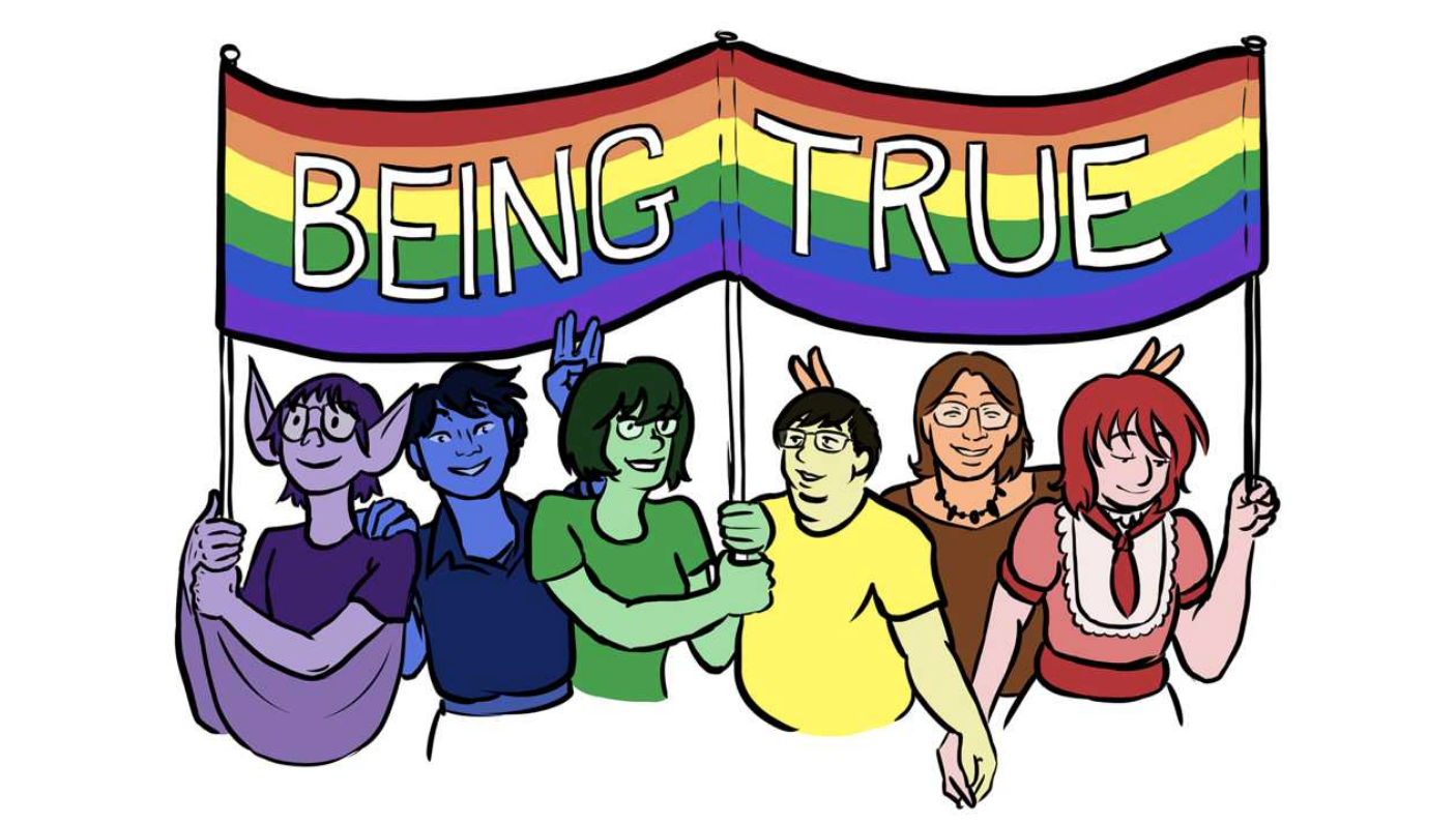 Worthy Cause The Being True Comic Anthology By Lgbt Artists Celebrating Lgbt Life Boston Hassle