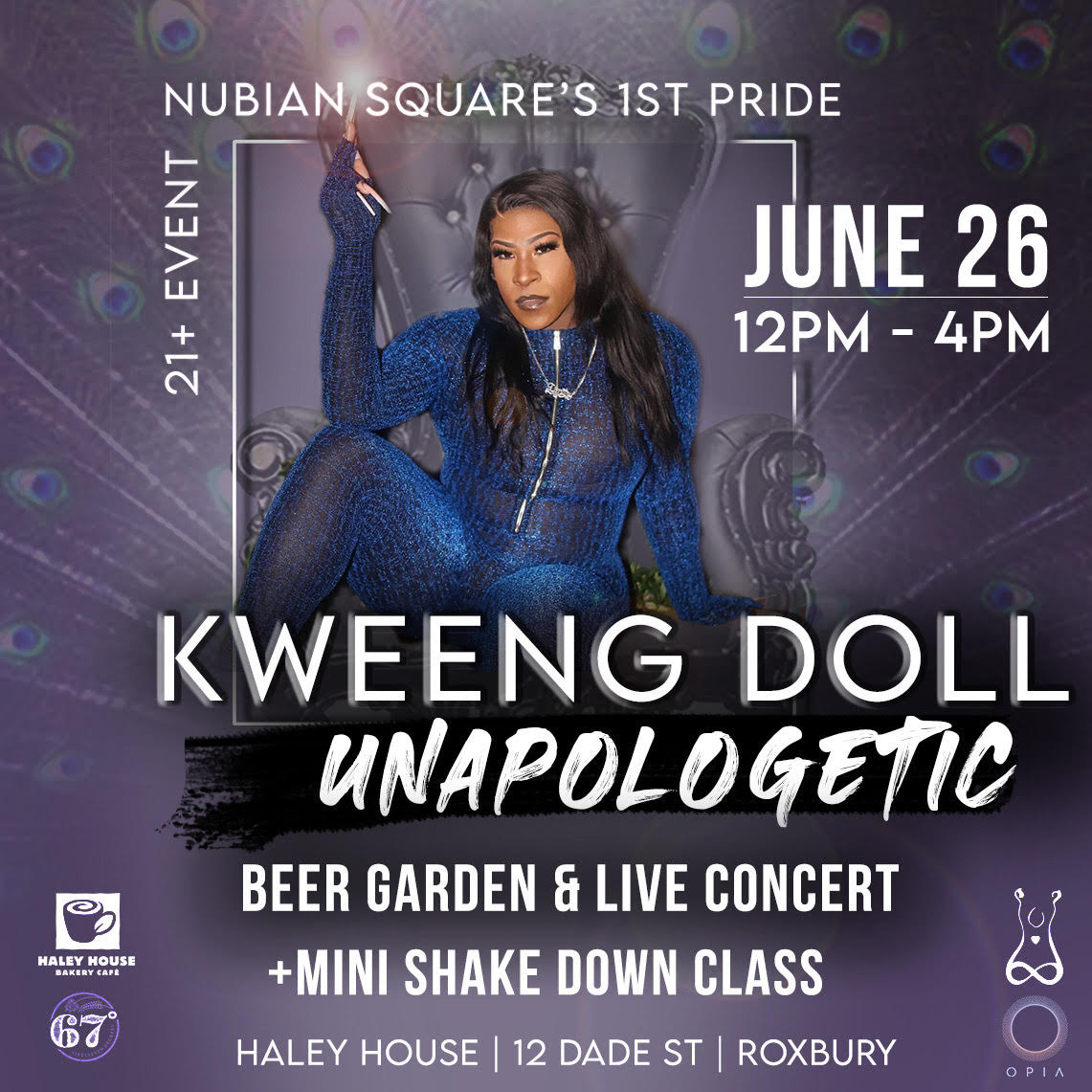 Event Flyer showing same details on this page for the event