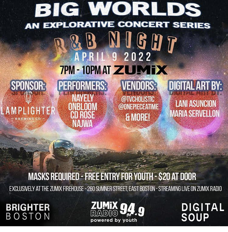 event info with vendor and performer list